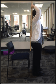 Hamstring Flexibility Motion 1
